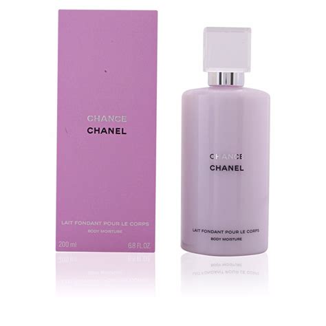 lait pour le corps chance de chanel